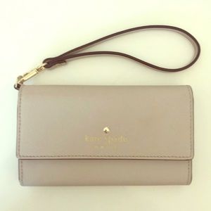 Kate Spade Wallet & Phone Holder Wristlet